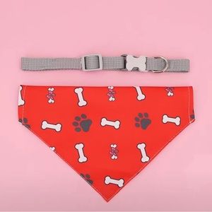 Adorable Bone Pattern Pet Bandana
